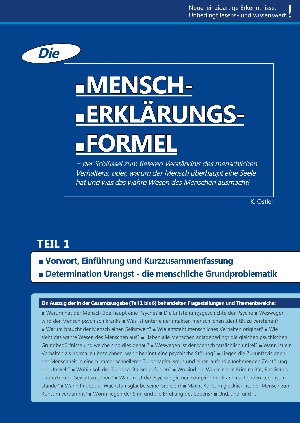 K. Ostler: Die Mensch-Erklärungsformel (Teil 1)