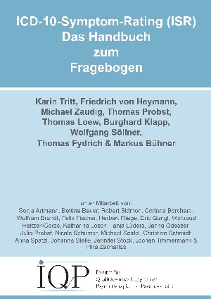 Karin Tritt: ICD-10-Symptom-Rating (ISR) - Das Handbuch zum Fragebogen