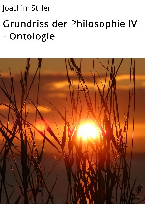 Joachim Stiller: Grundriss der Philosophie IV - Ontologie